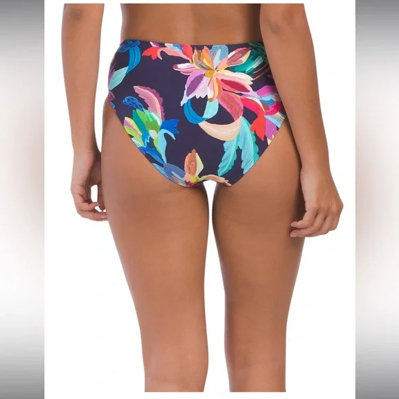 🎉LAST PIECE🎉LA BLANCA By The Sea High-Rise Swimsuit Bottom - Picture 2 of 6